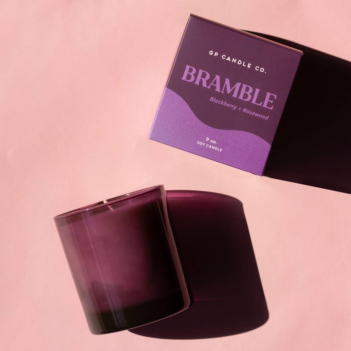 Bramble Blackberry + Rosewood Candle (9 oz)