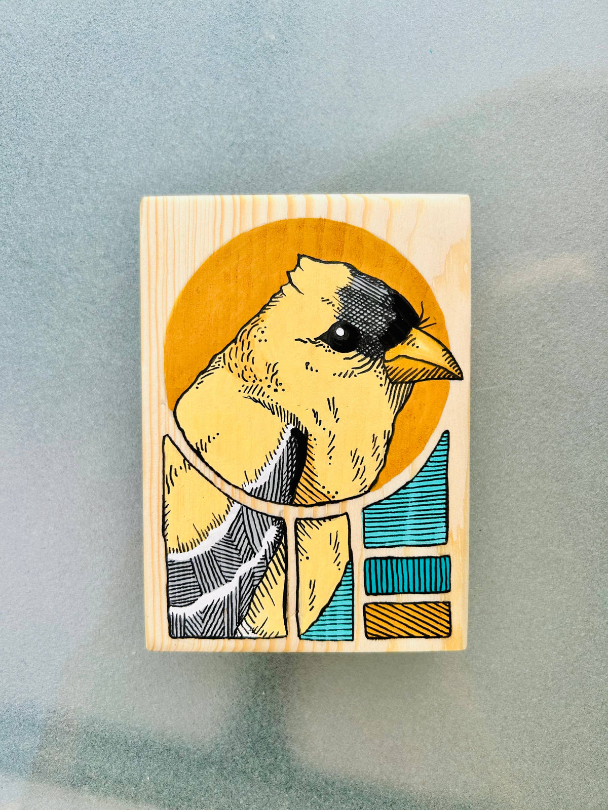 Original Bird Paintings Mini (2.5”x3.5”)