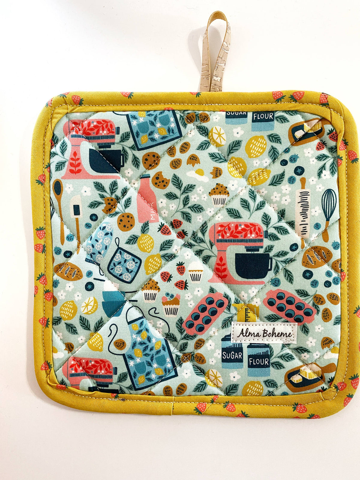 Country Kitchen Cork Potholder