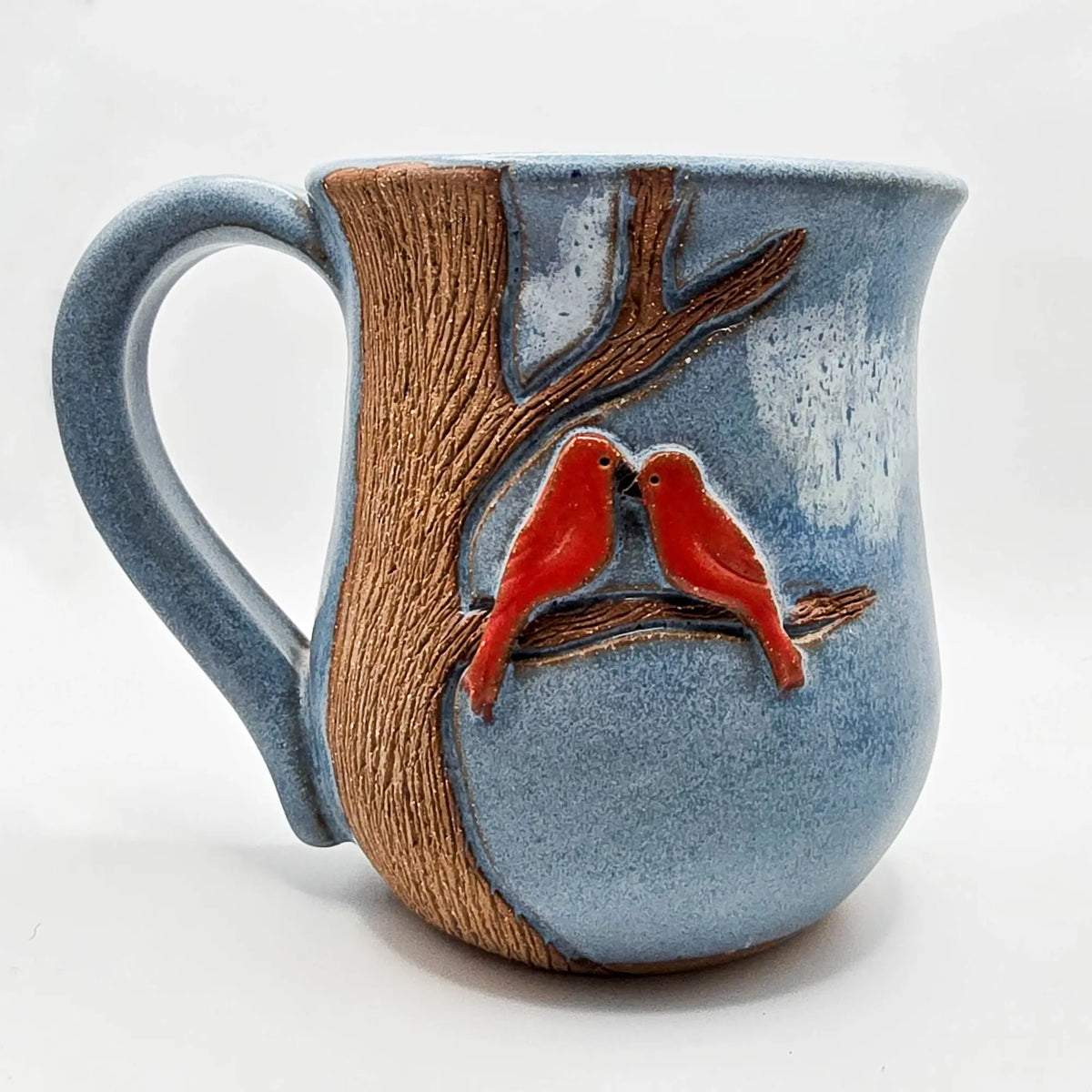 Kissing Love Birds Mug