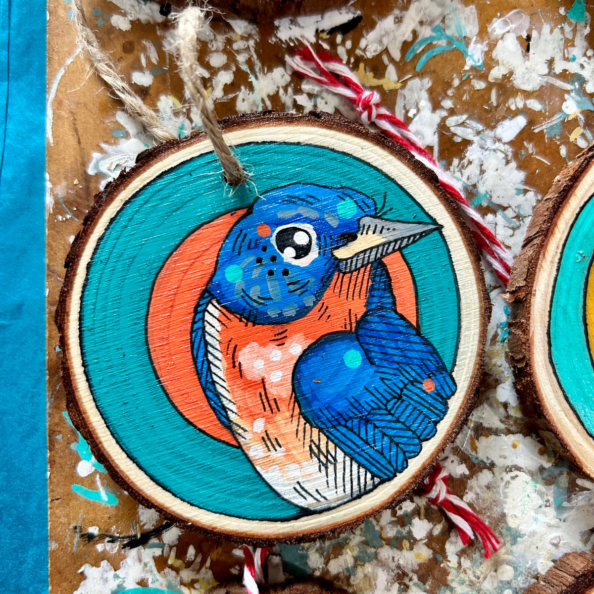 Holiday Ornaments - Bluebird