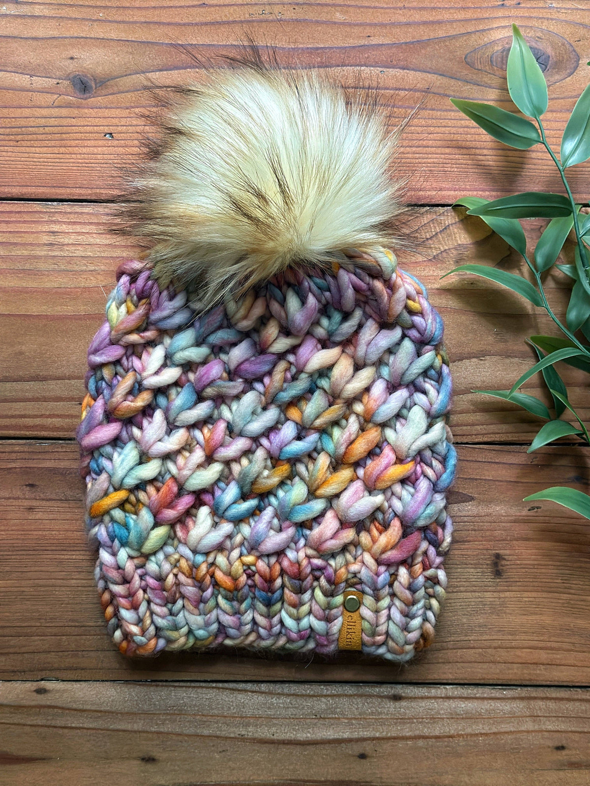 Crush Hat in Dancing Leaves