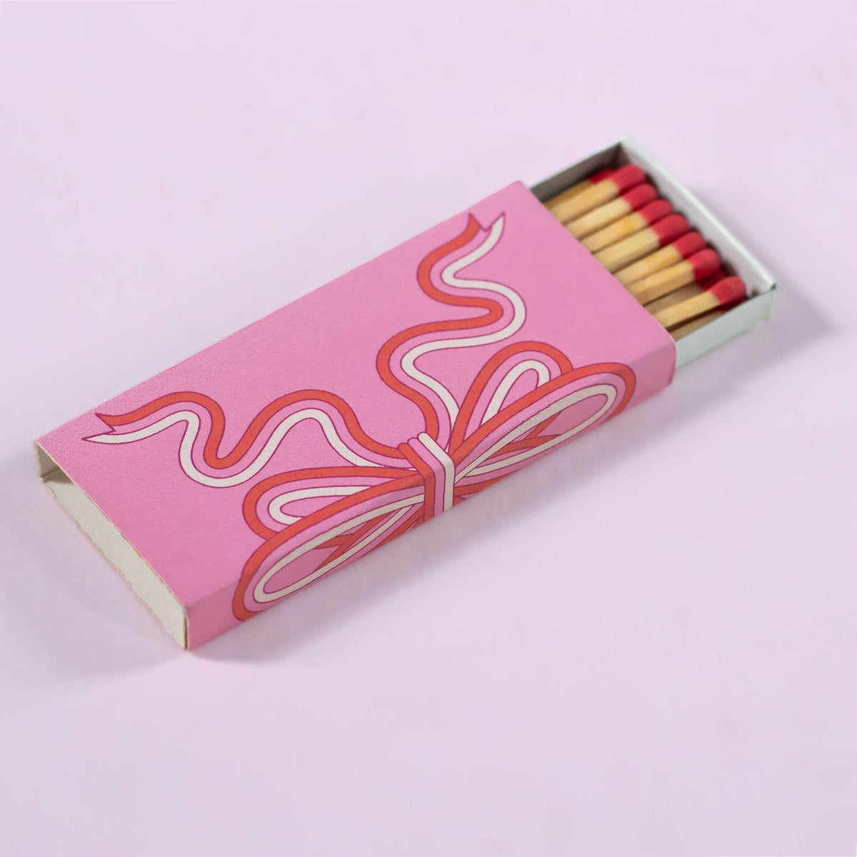 Pink Holidays with a Bow 3" Matchbox