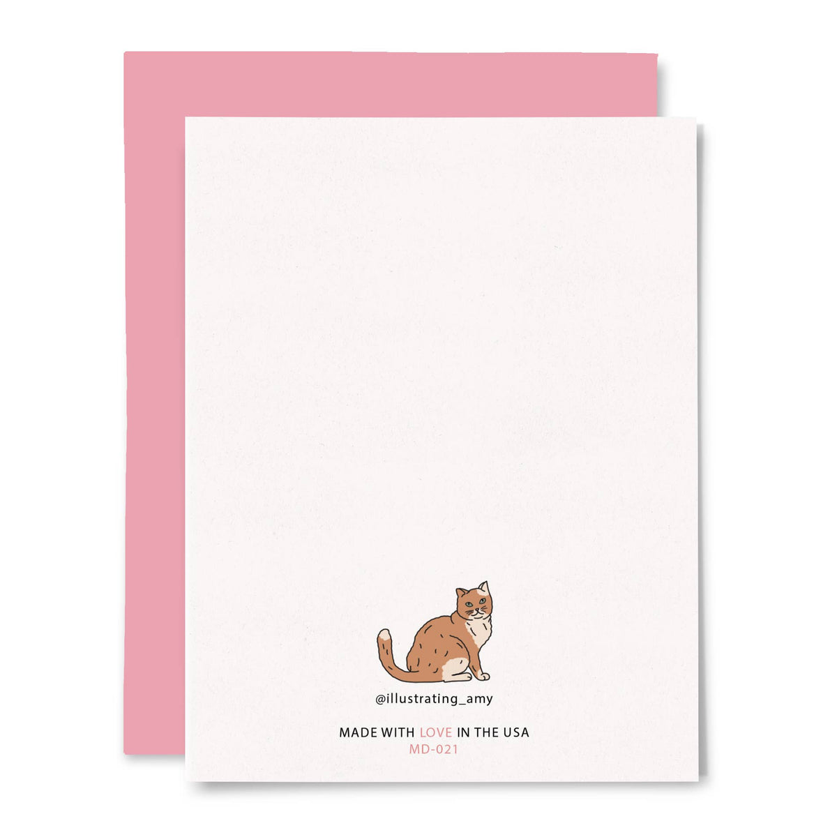 Best Cat Mom Card