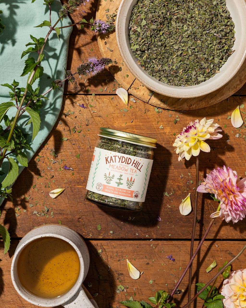 Meadow Herbal Tea Organic Loose Leaf