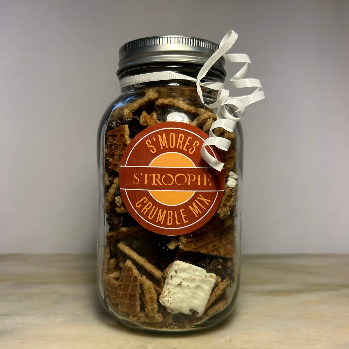 S'mores Stroopie Crumble Mix Jar