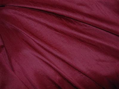 Black Cherry Dupioni Silk 2" Headband