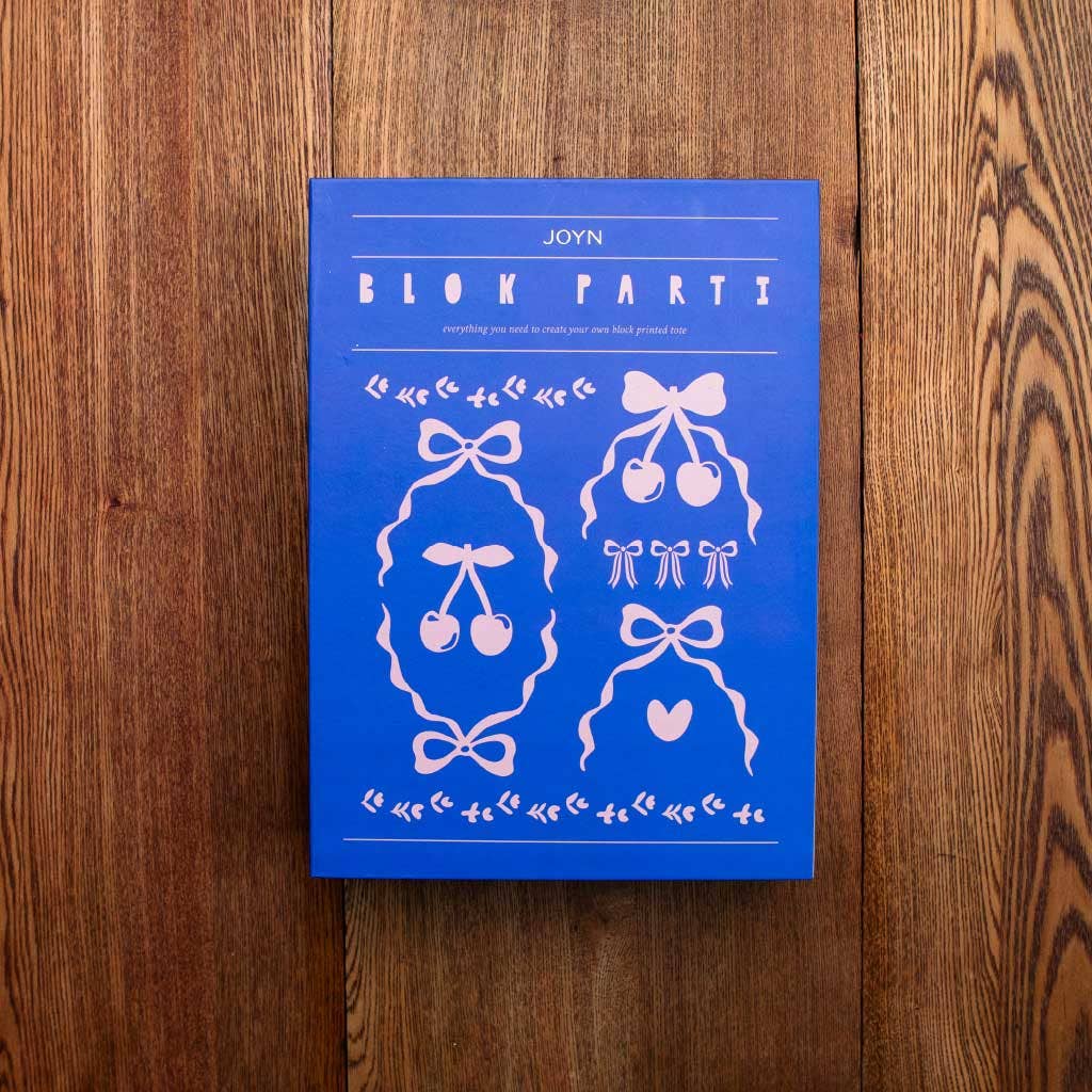 BLOK PARTI Block Printing Kit - Wallpaper Print Tote Bag