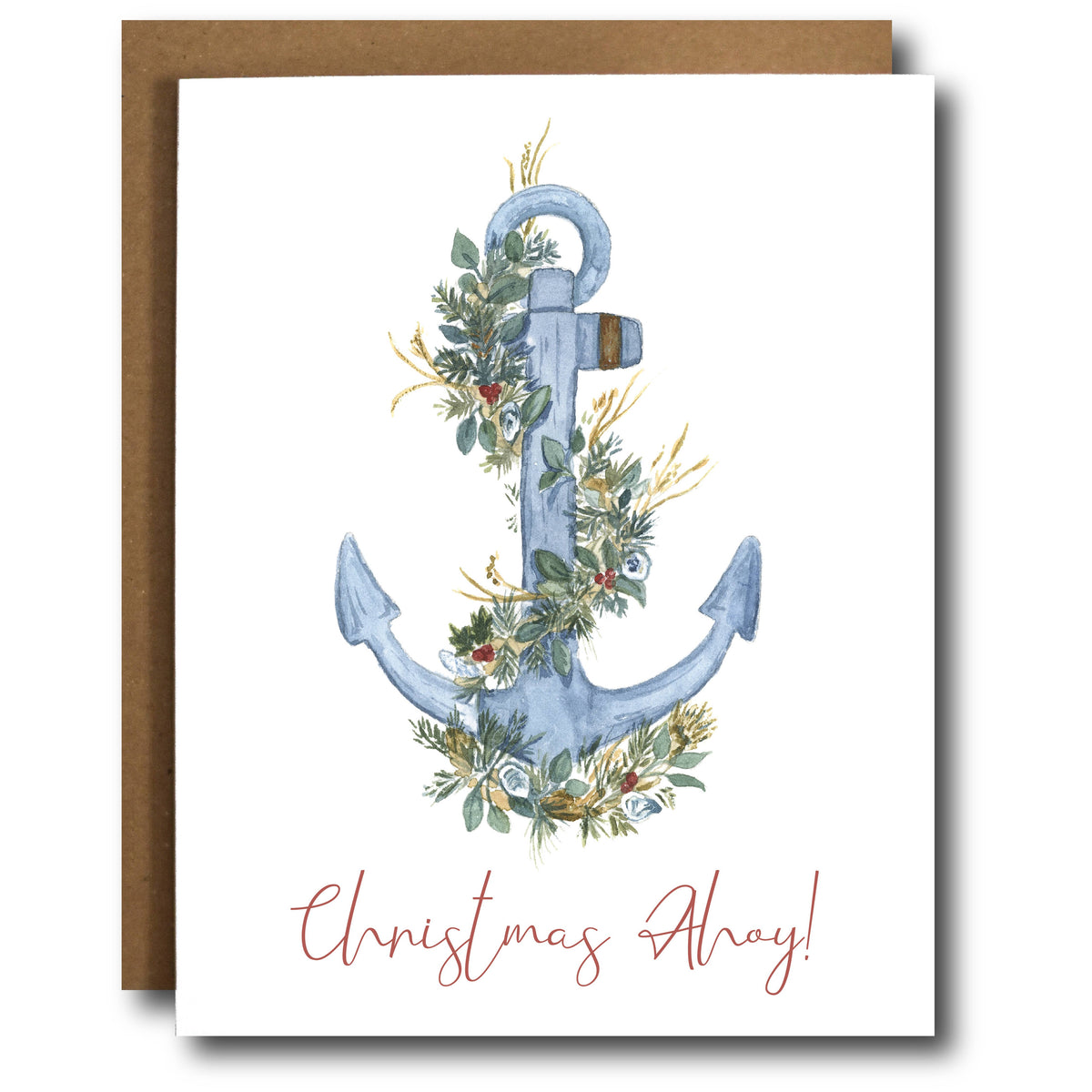 Anchor Holiday Greeting Card