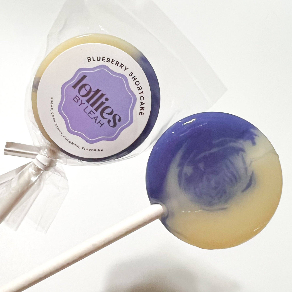 Blueberry Shortcake Lollipop