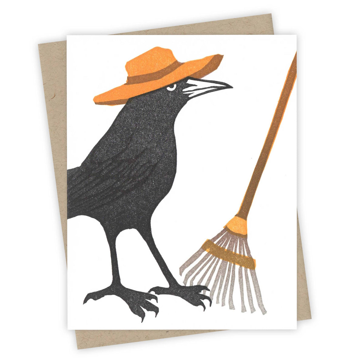 Raking It In Grackle Card
