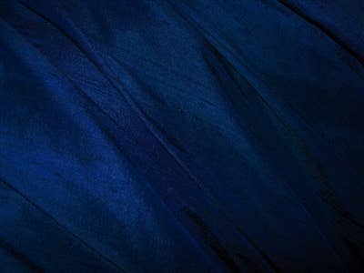 London Blue Dupioni Silk 2" Headband