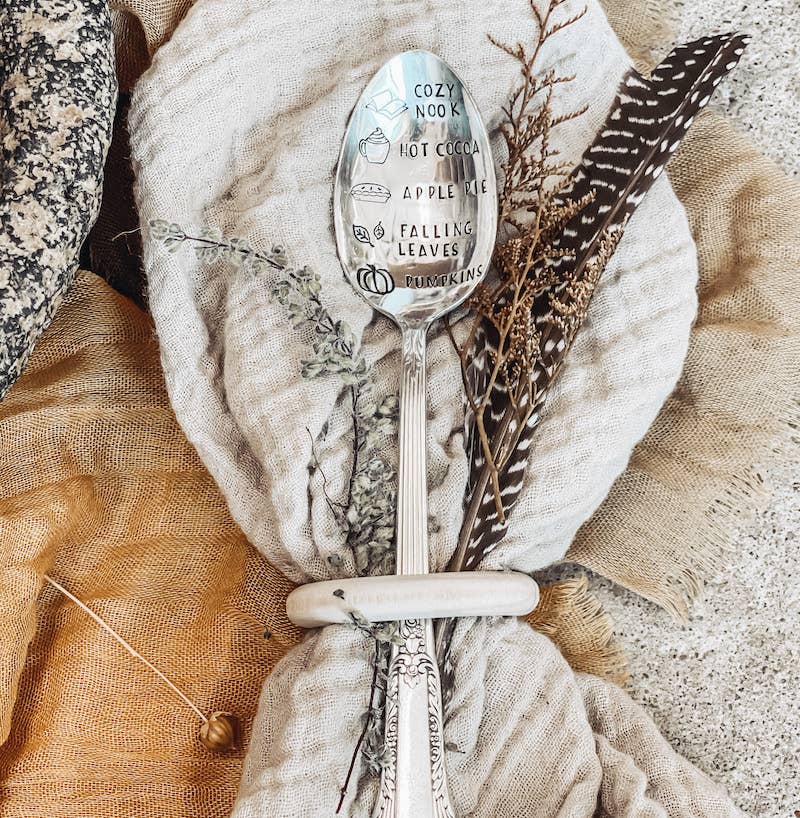 Fall Aesthetic Spoon