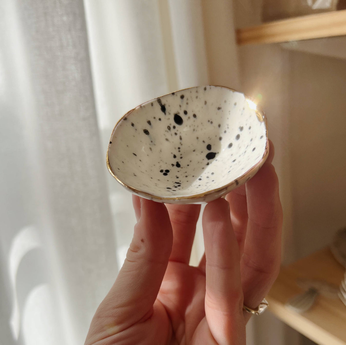 Speckle Pinch Dish