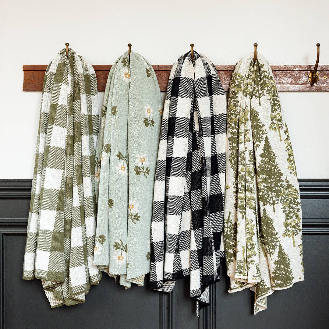 Wildflowers Throw by Max Humphrey