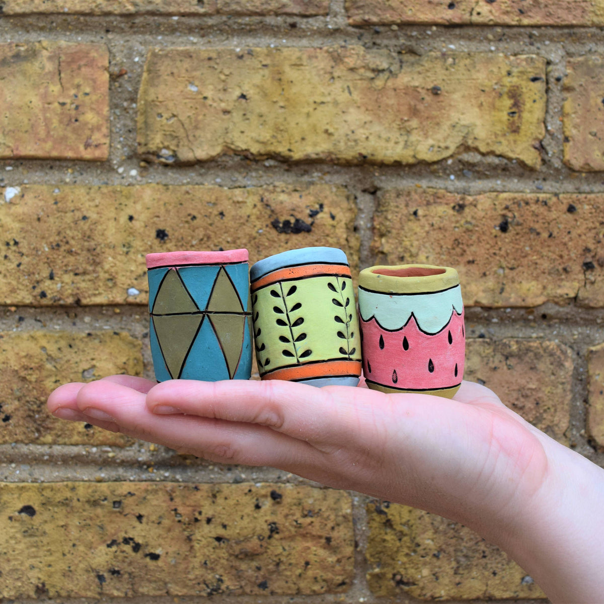 Ceramic Pinch Pot & Match Holder