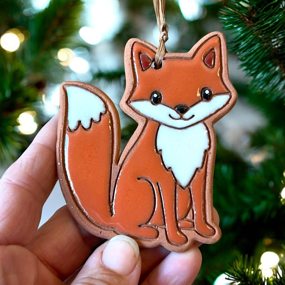 Cute Fox Ornament