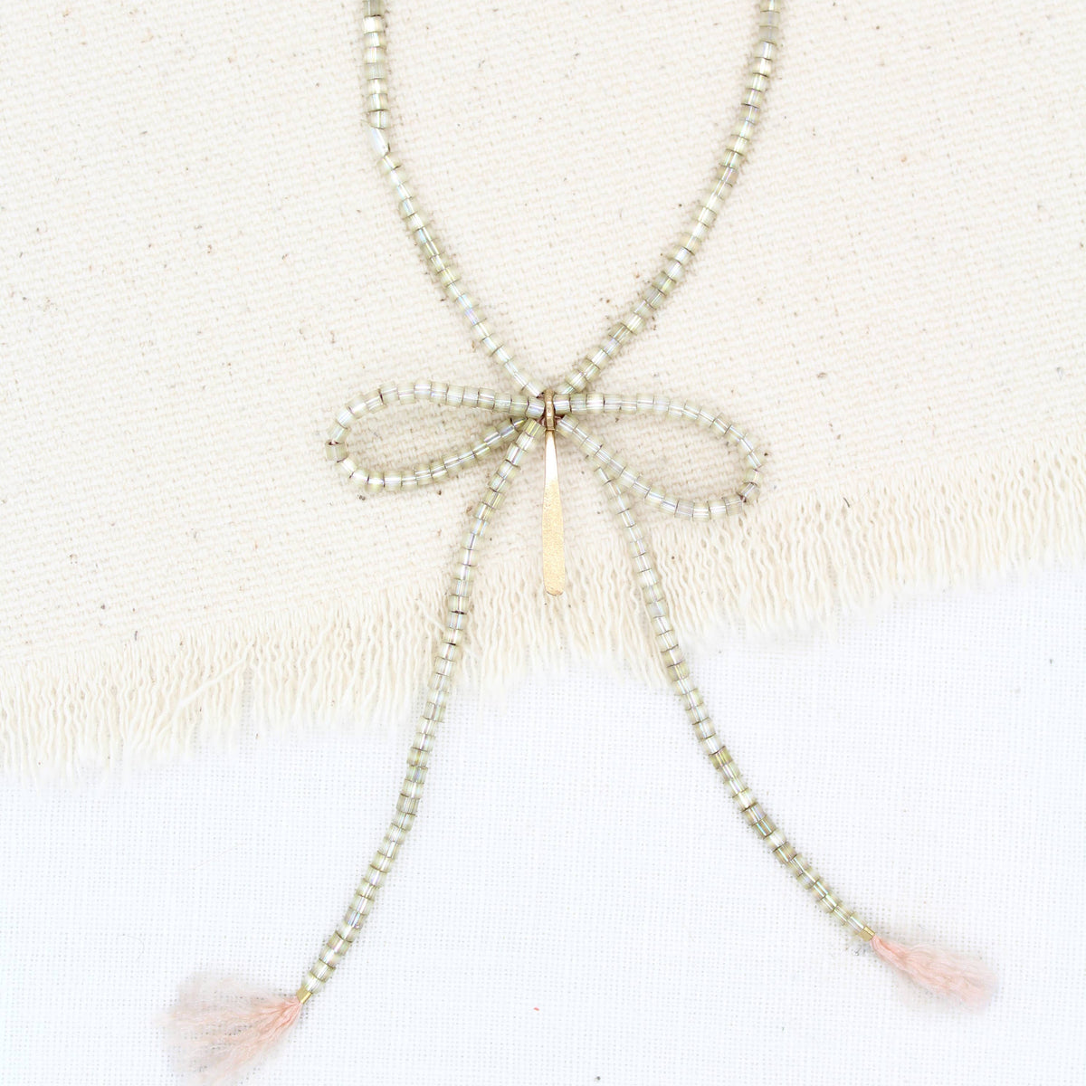 Forget Me Not Necklace in Oyster