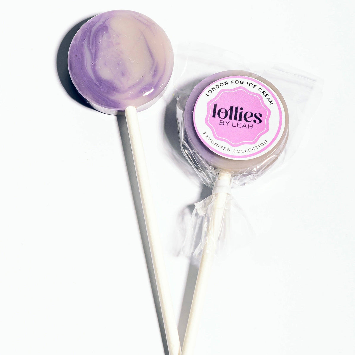 London Fog Ice Cream Lollipop