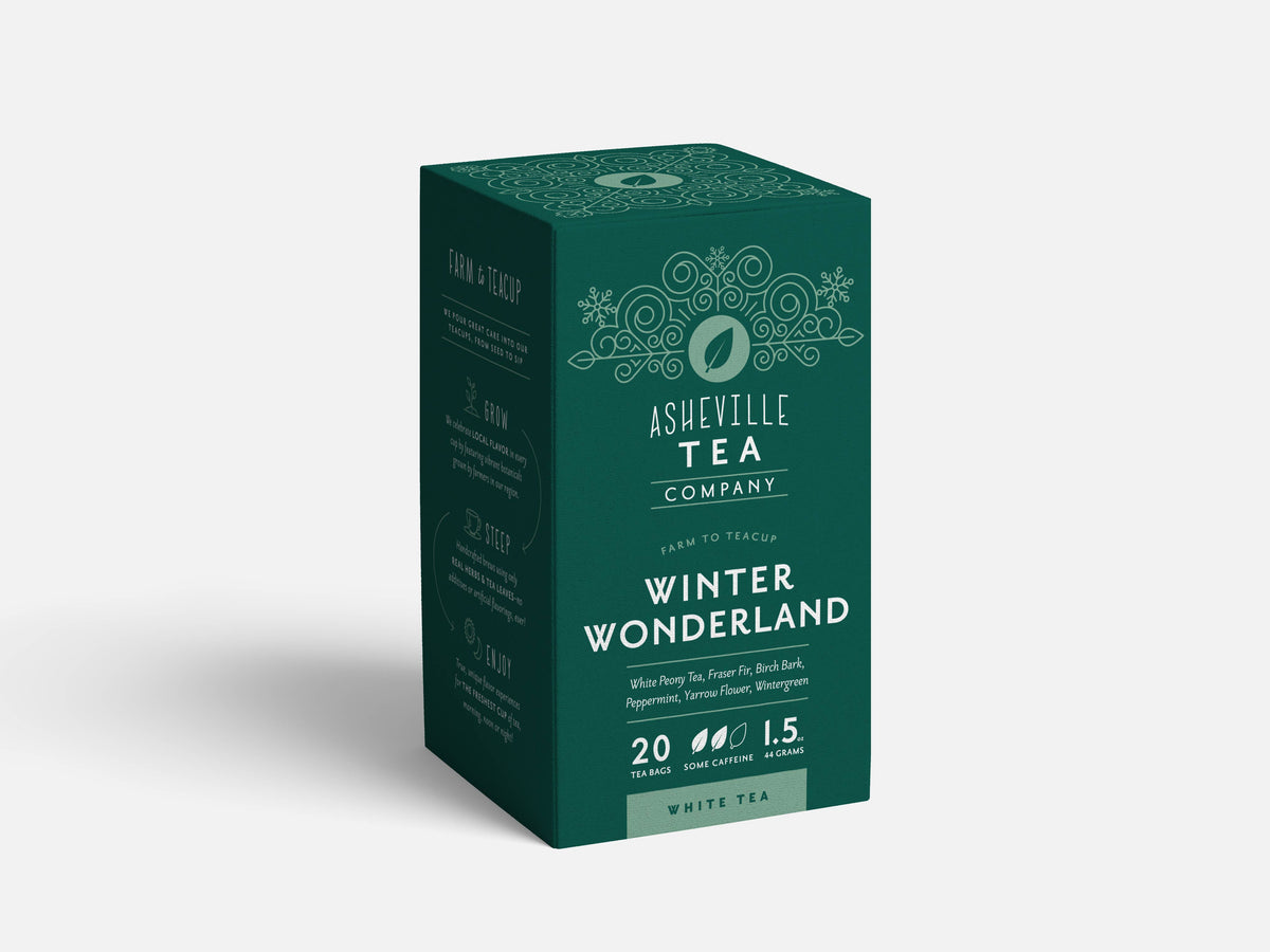 Tea Box with Winter Wonderland Individual Tea Bags