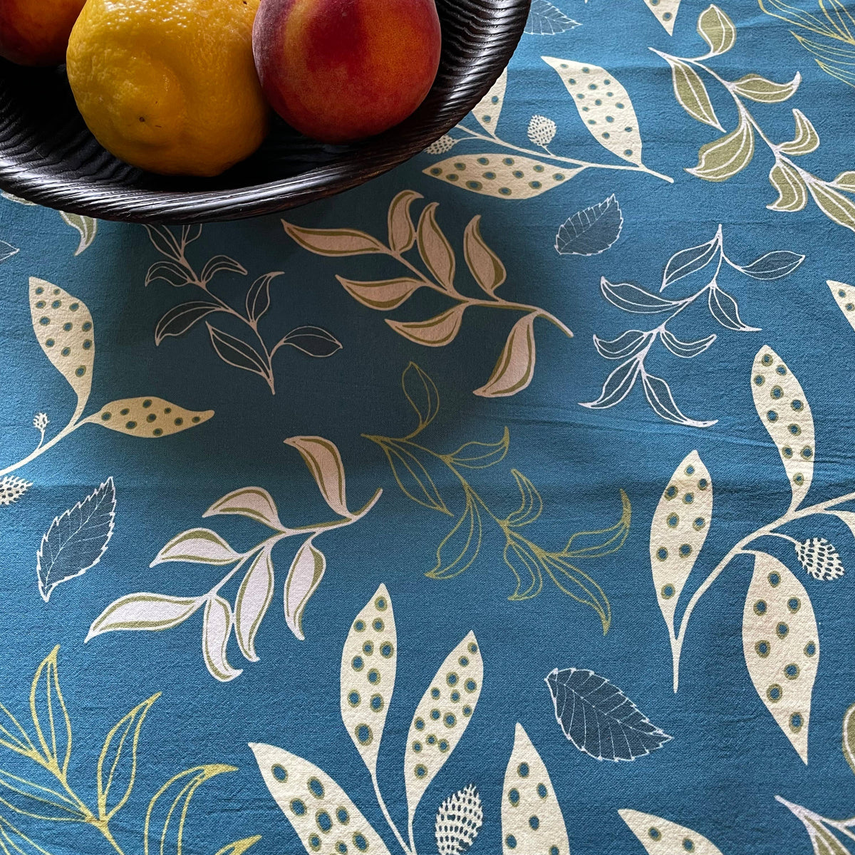 Forest Floor Fantasy Tea Towel – Teal