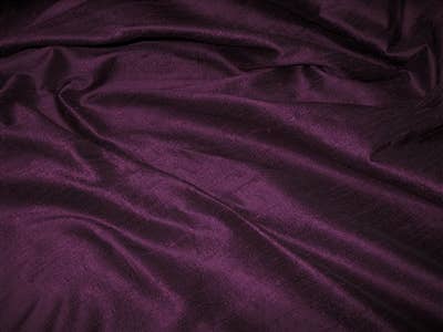 Black Cherry Dupioni Silk 2" Headband