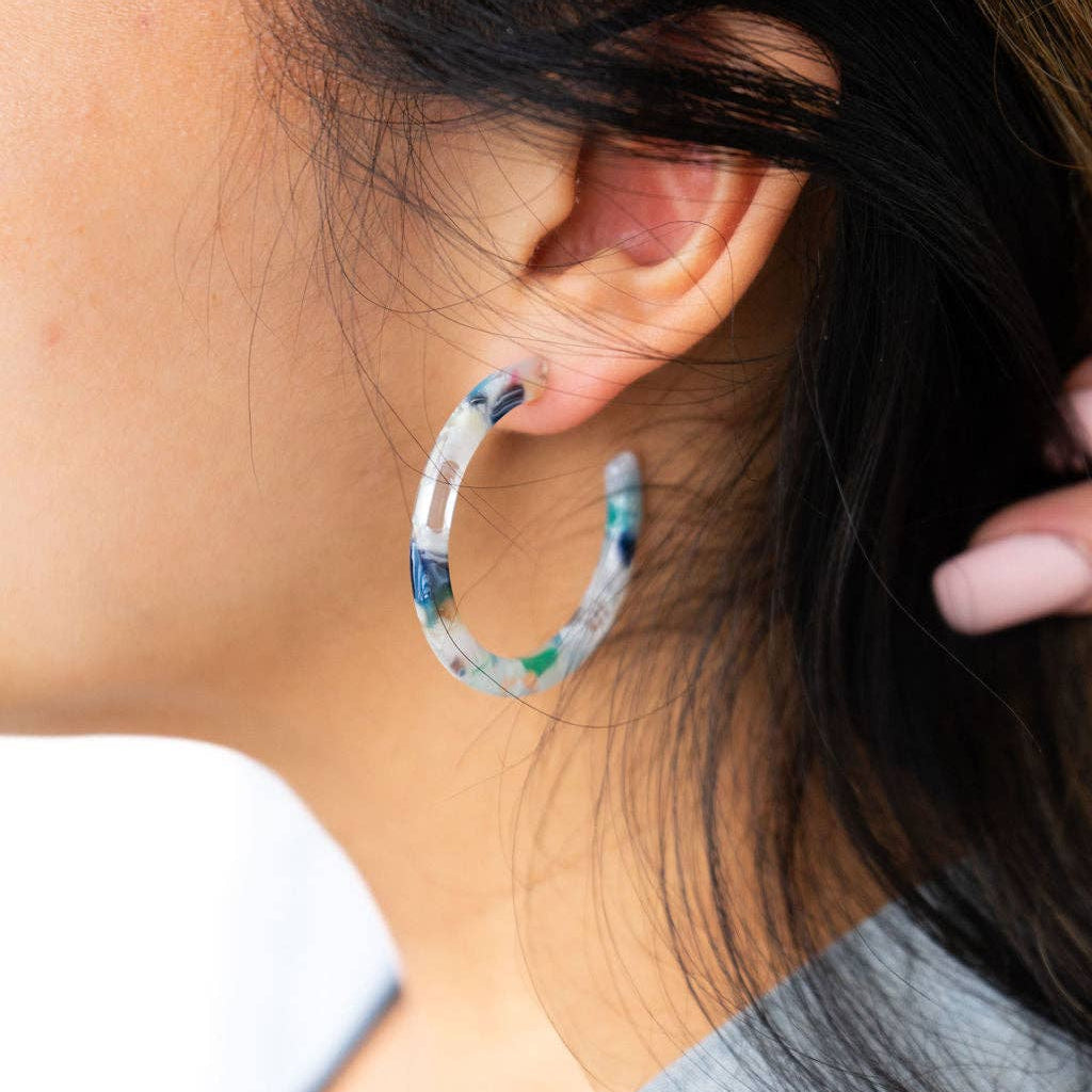 Camy Hoops in Spring Fling