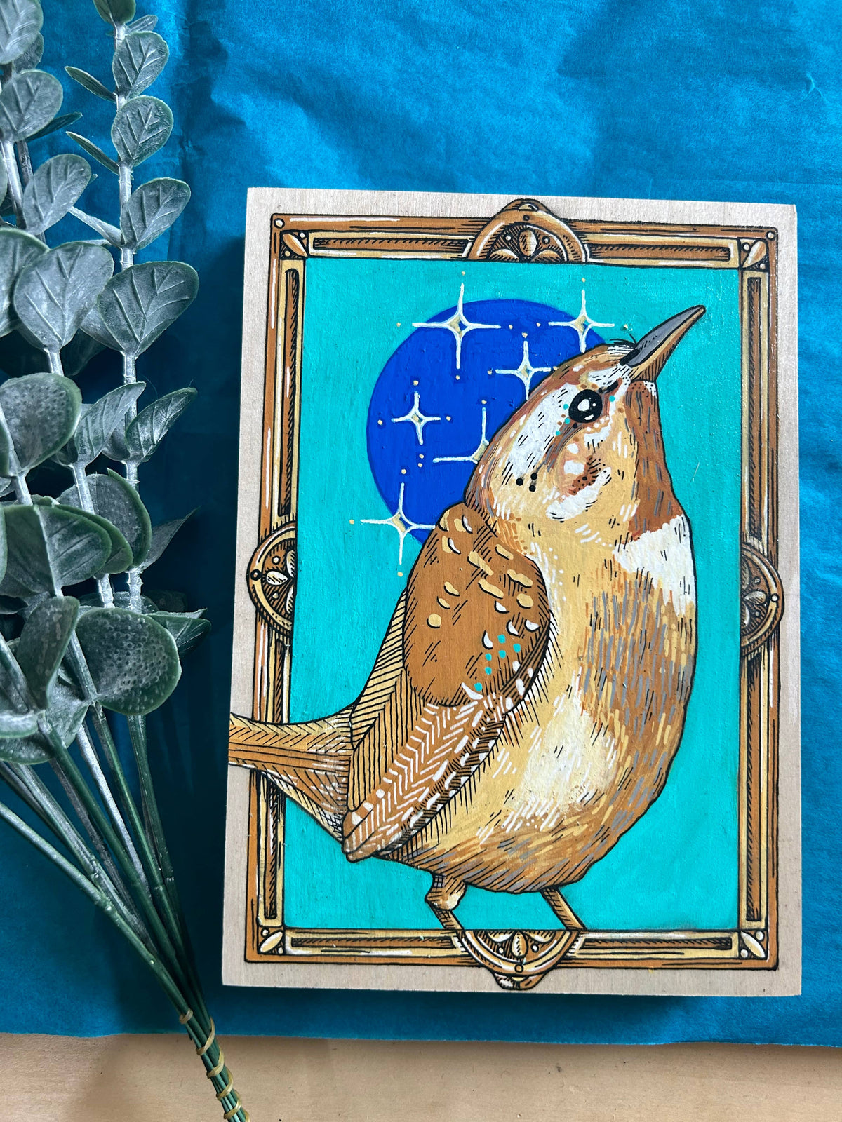 Original Bird Paintings Mini (2.5”x3.5”)