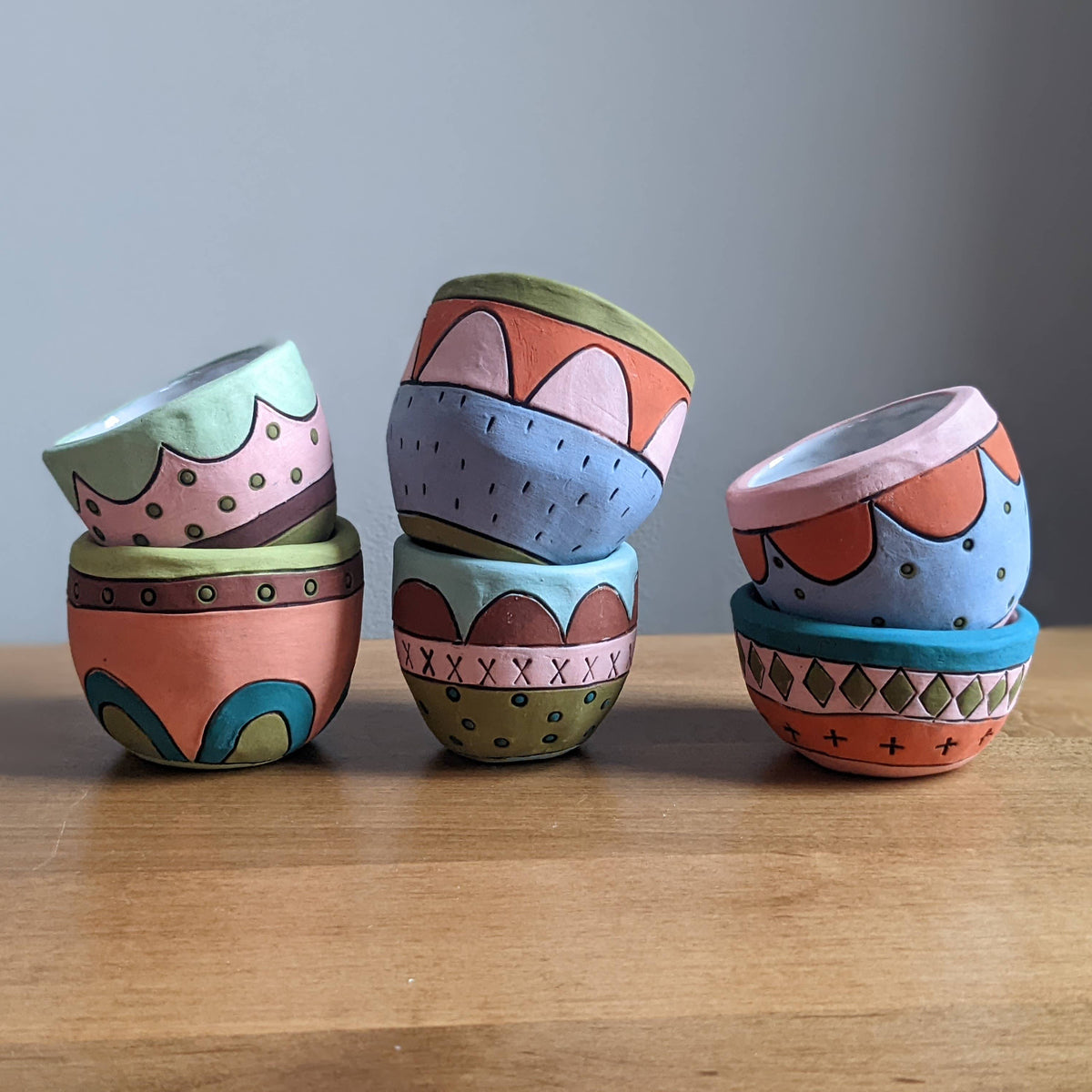 Ceramic Pinch Pot & Match Holder