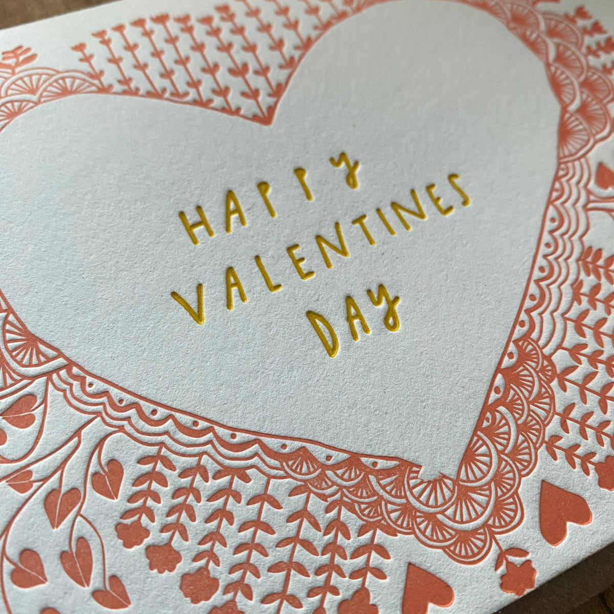 Valentine Heart Frame Card