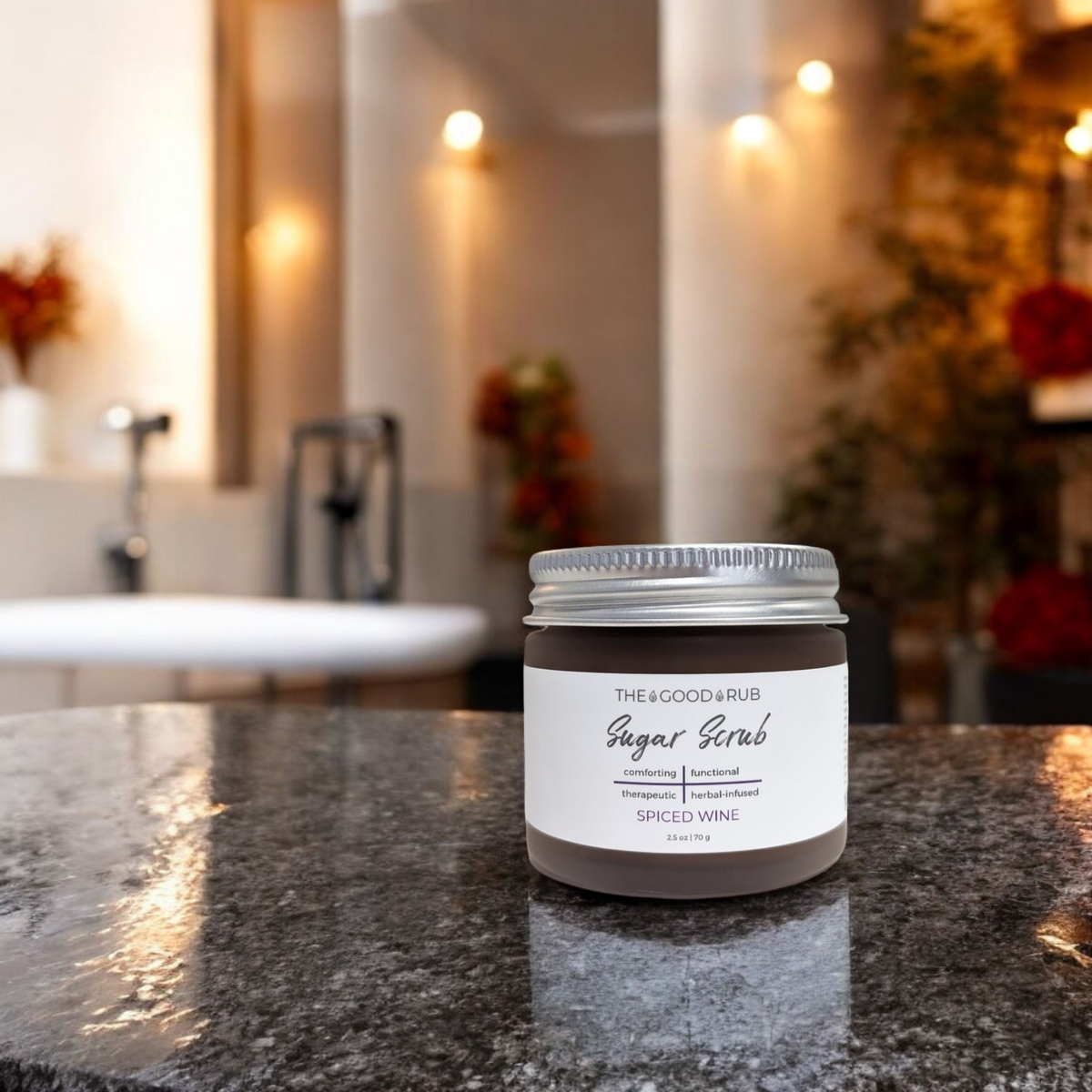 Spiced Wine Polishing Scrub: 2.5 oz