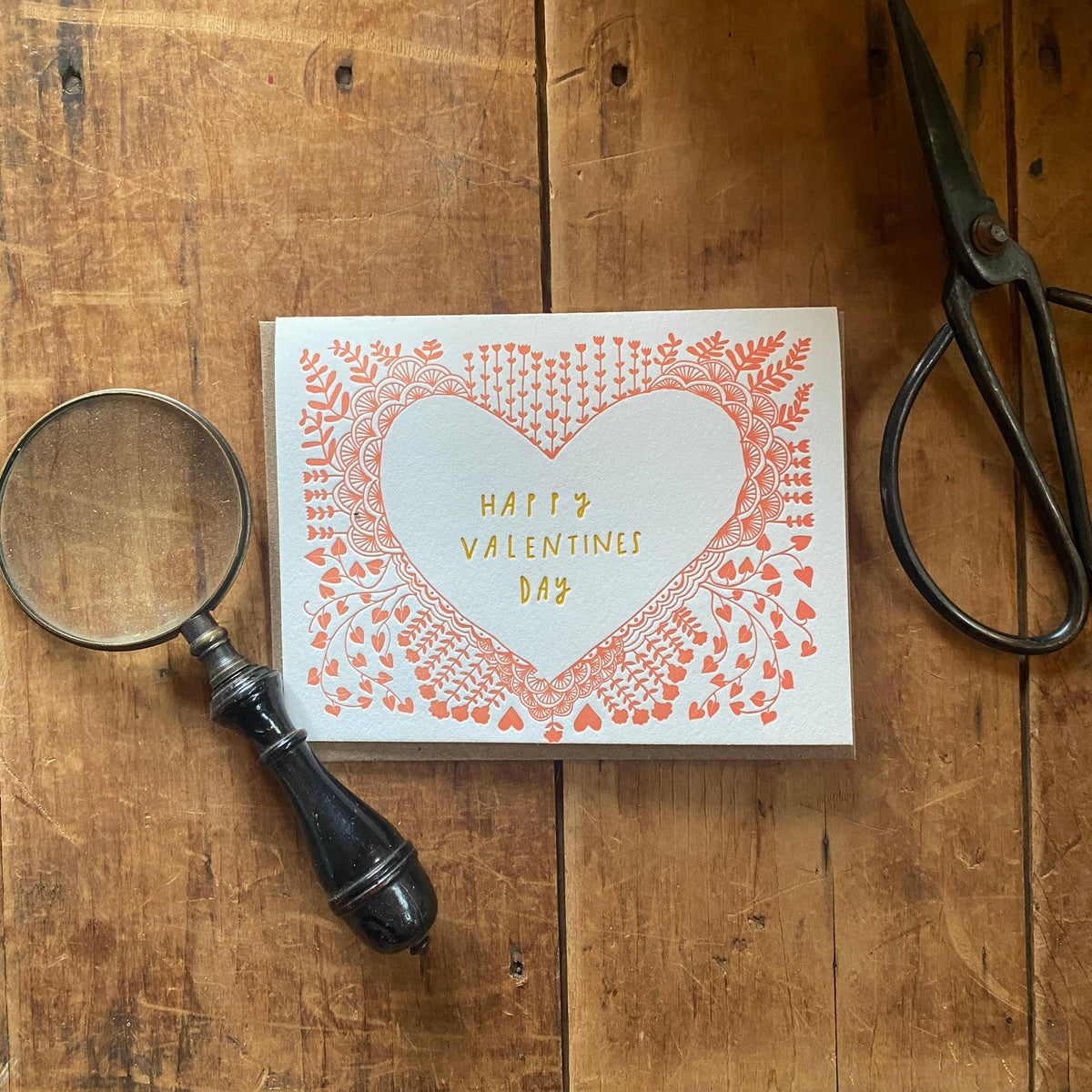 Valentine Heart Frame Card