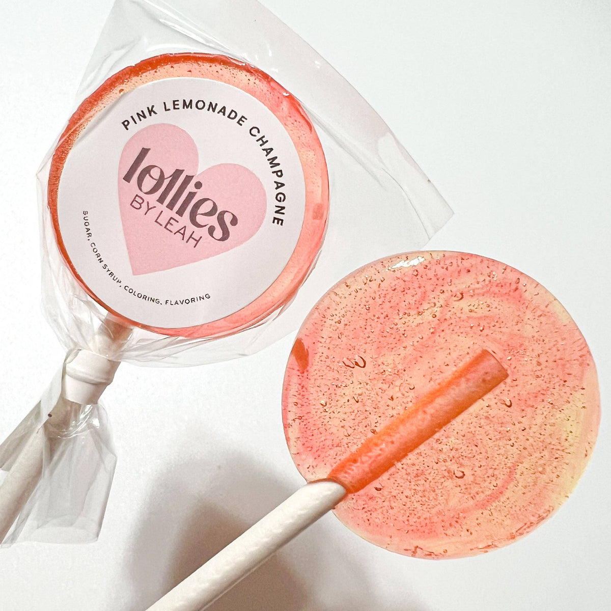 Pink Lemonade Champagne Lollipop