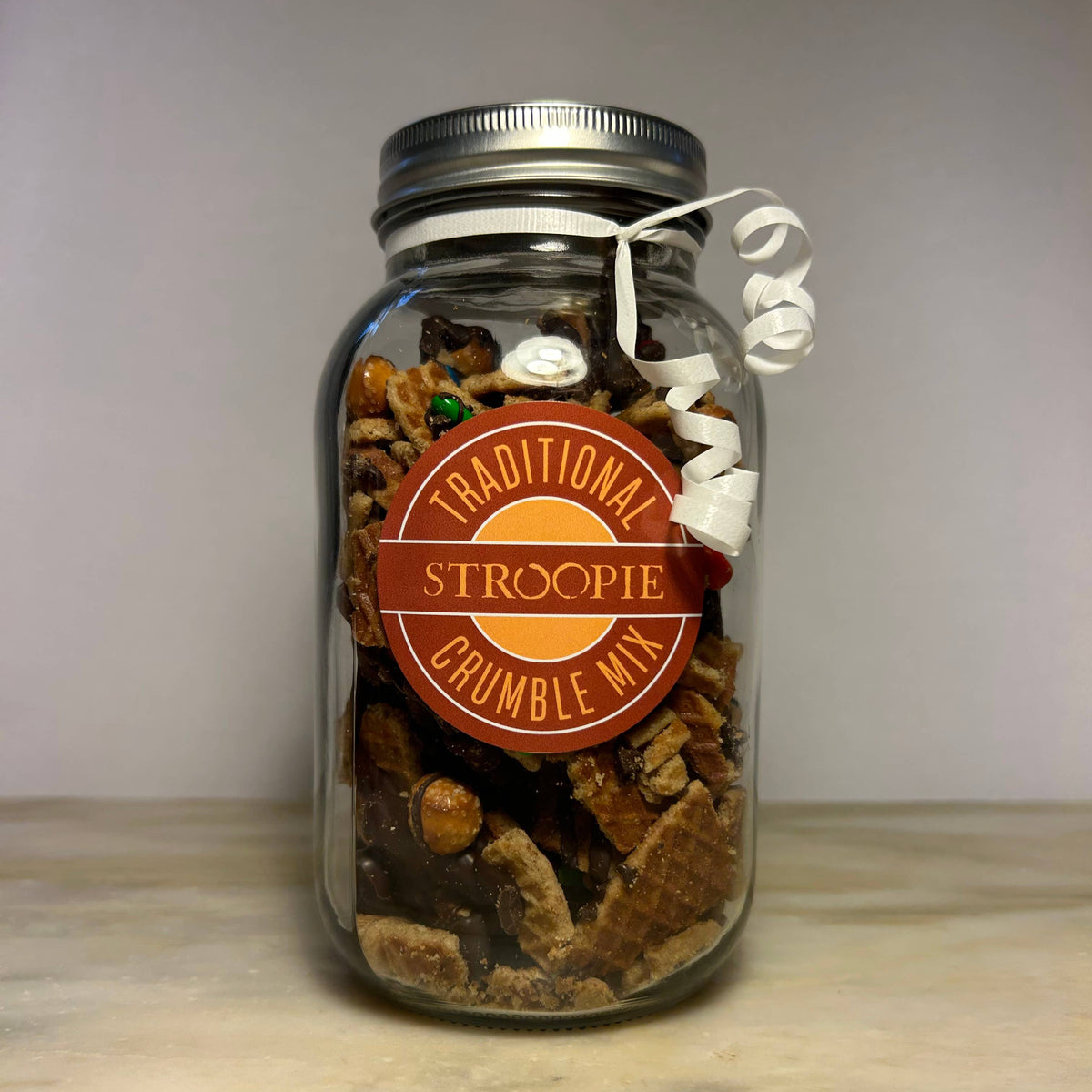 Traditional Stroopie Crumble Mix Jar