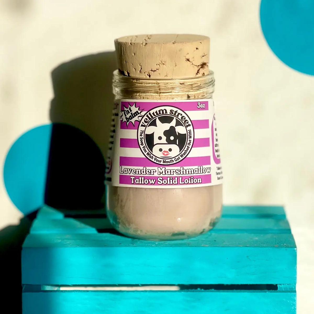 Solid Tallow Lotion 3oz Jar