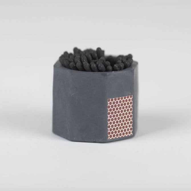 Black Match Holder w/ Striker and Black Matches