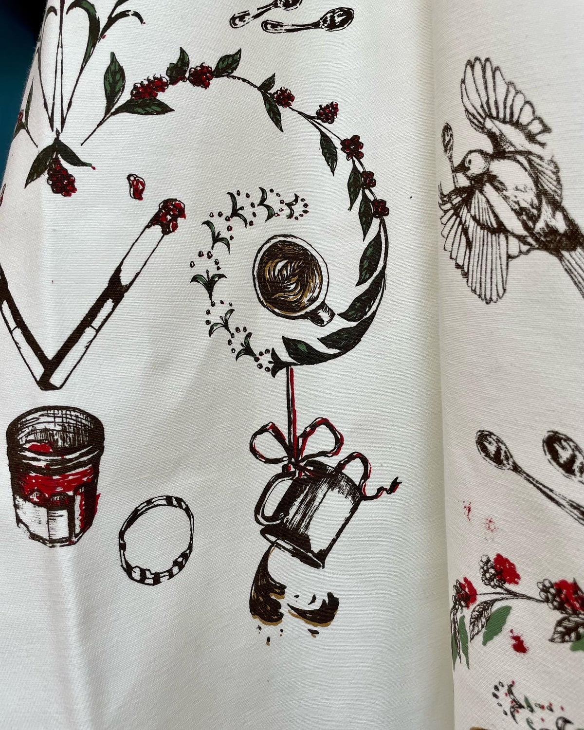 "Coffee Arabesque" Apron