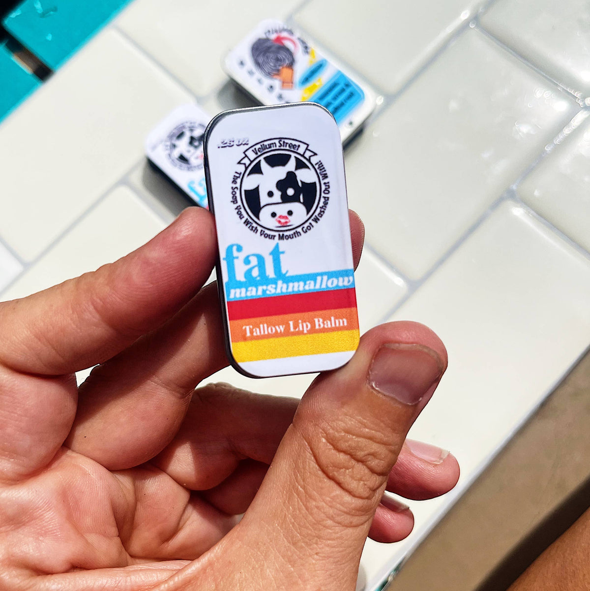 Fat Marshmallow Lip Balm