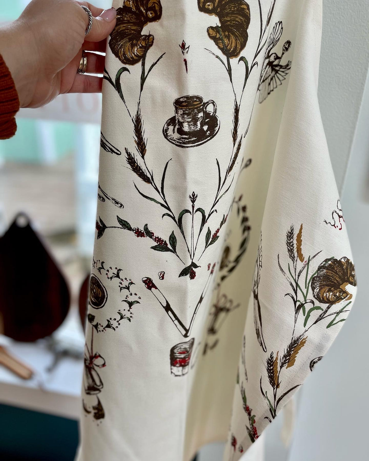 "Coffee Arabesque" Apron