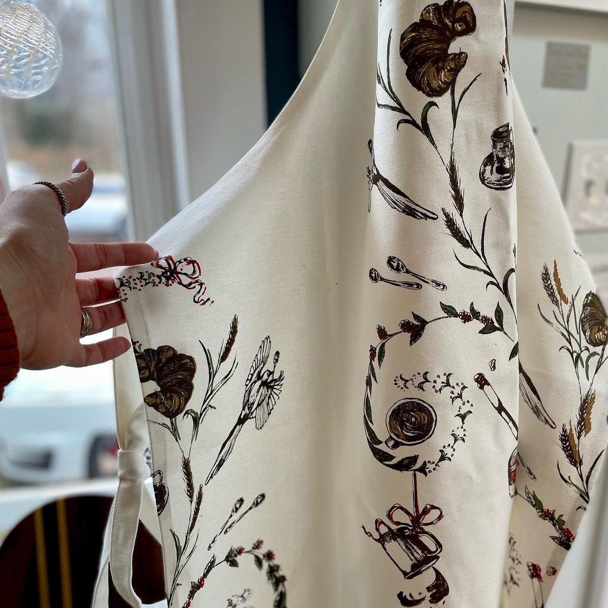 "Coffee Arabesque" Apron