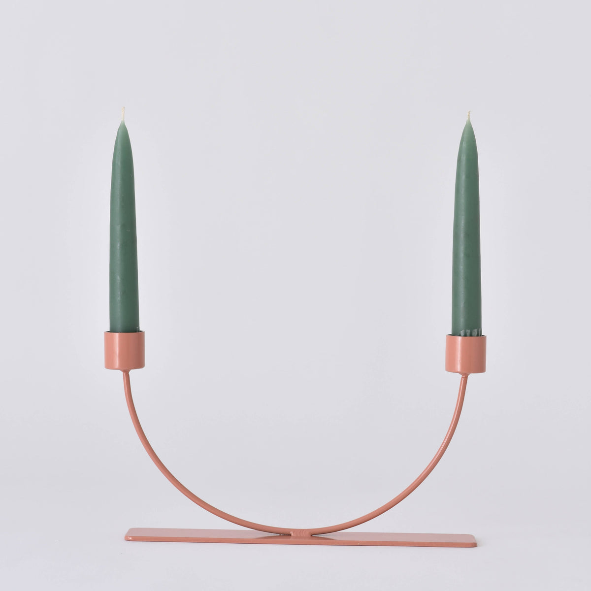 U Candleholder–Rose