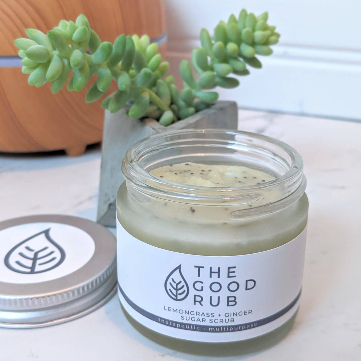 Lemongrass + Ginger Sugar Scrub