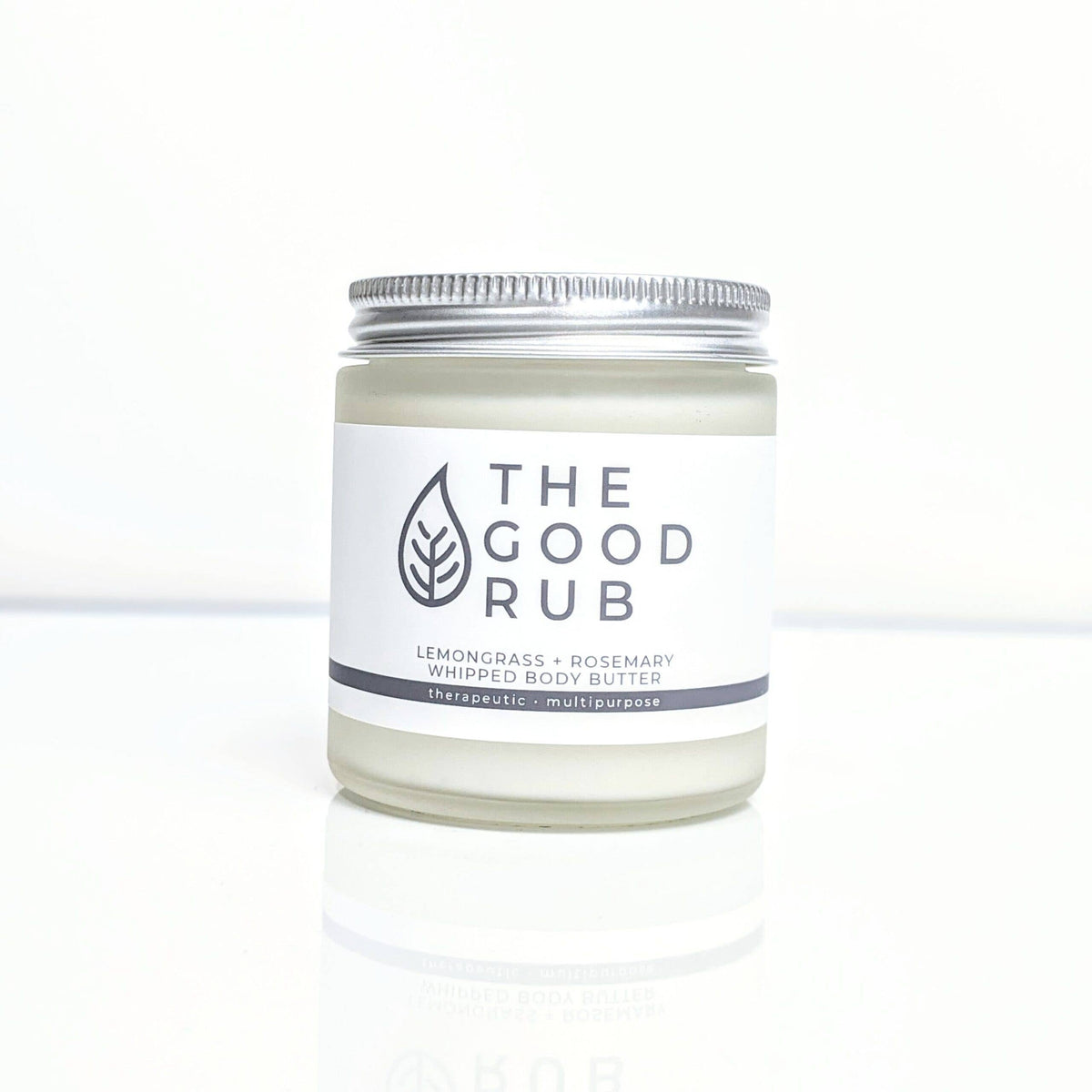 Lemongrass + Rosemary Whipped Body Butter