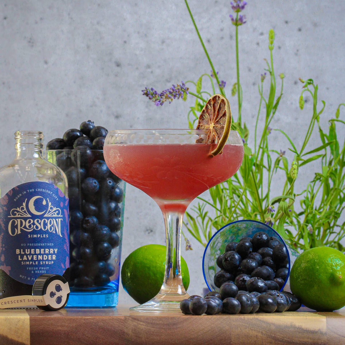 Blueberry Lavender Simple Syrup