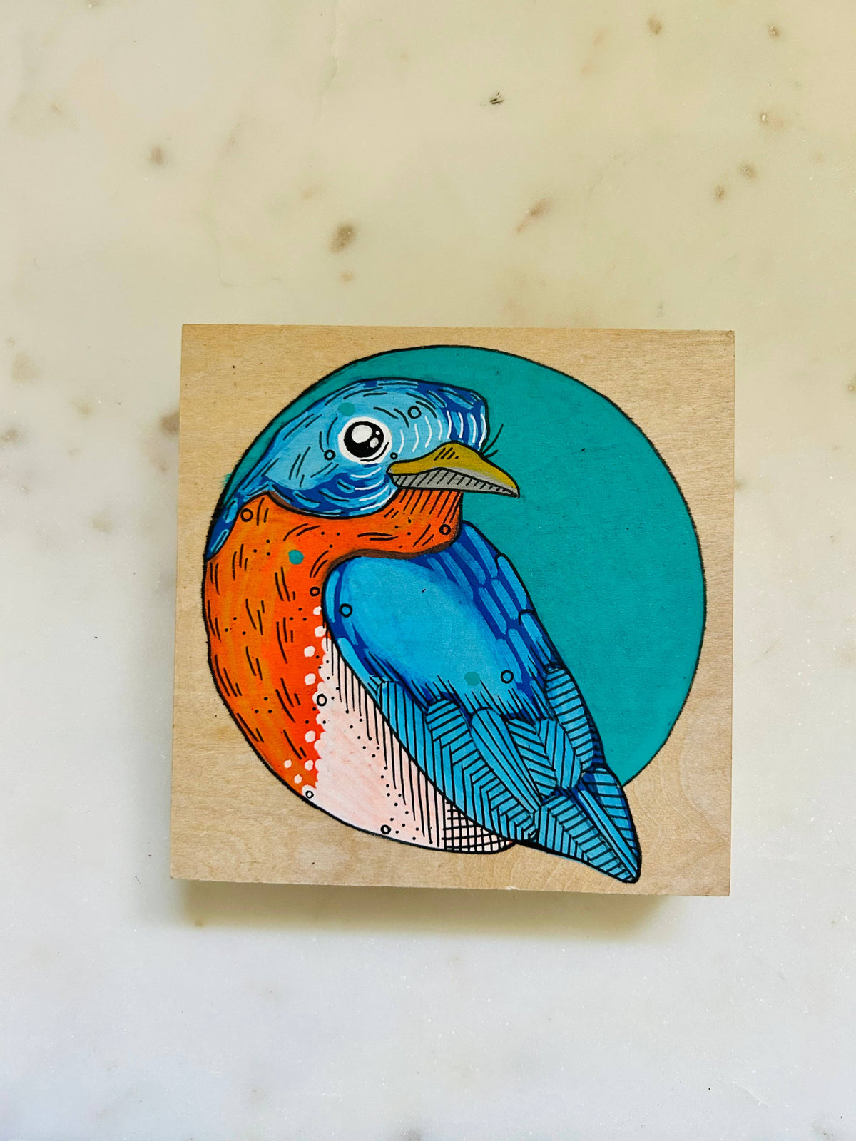 Original Bird Paintings Mini (2.5”x3.5”)