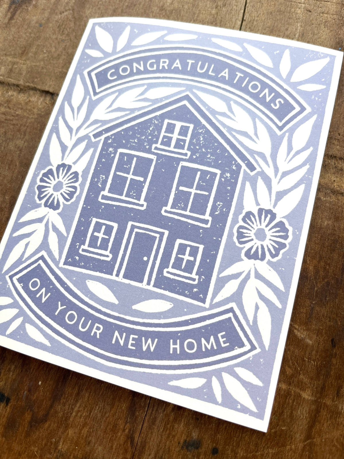 "Congratulations On Your New Home," Greeting Card: Single Card
