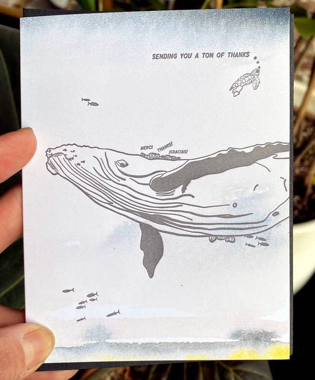 Tons of Thanks Card