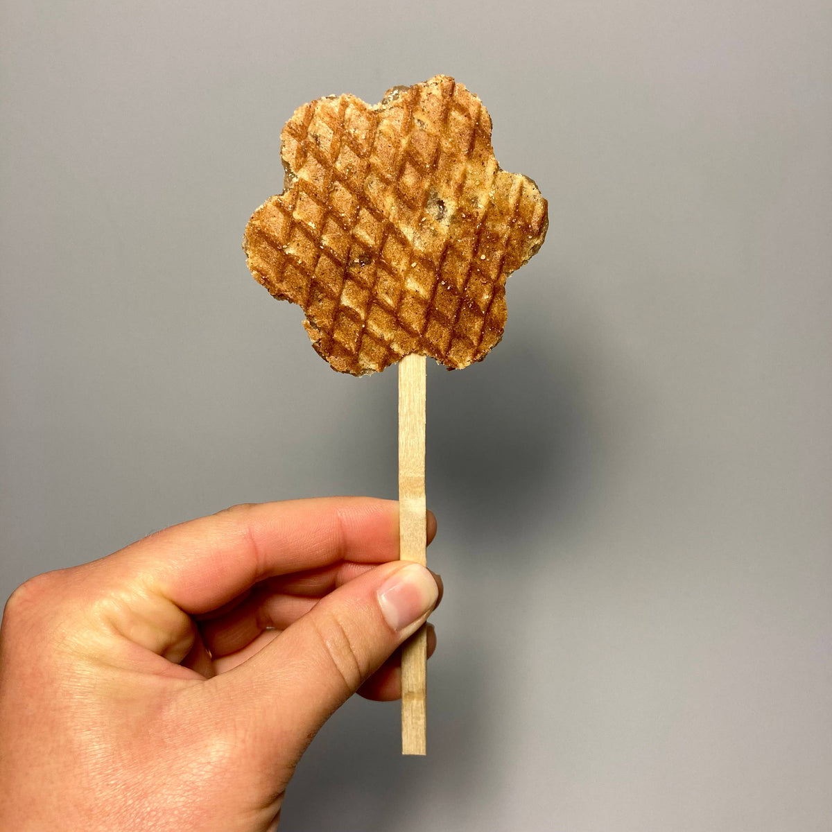 Mini Stroopwafel Lollipops: Chocolate Sprinkle