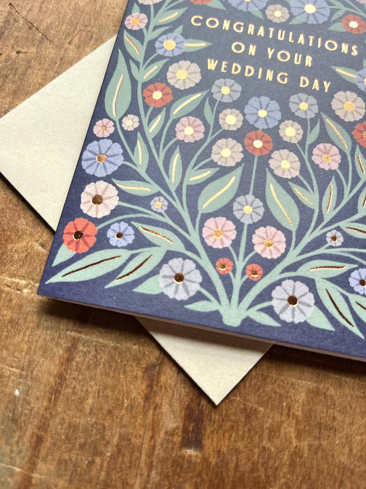 "Congratulations on Your Wedding Day," Greeting Card: Single