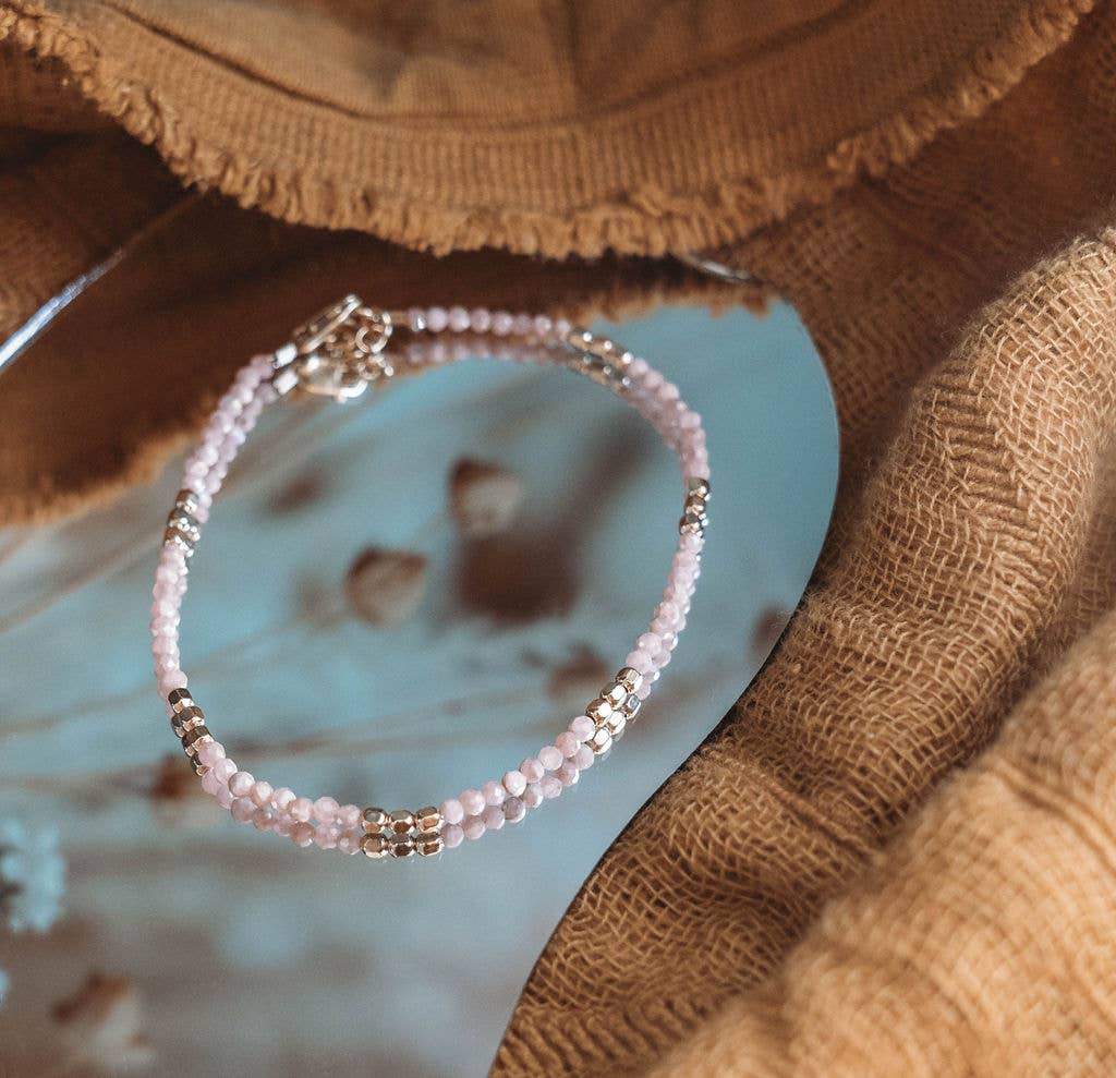 Rhodochrosite Bracelet: 6.5-7 inches